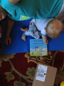 side plank & story time